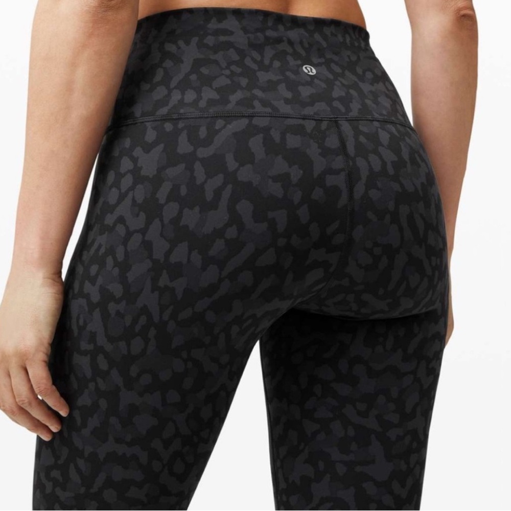 Lululemon WunderUnder Legging 25” Leopard Print